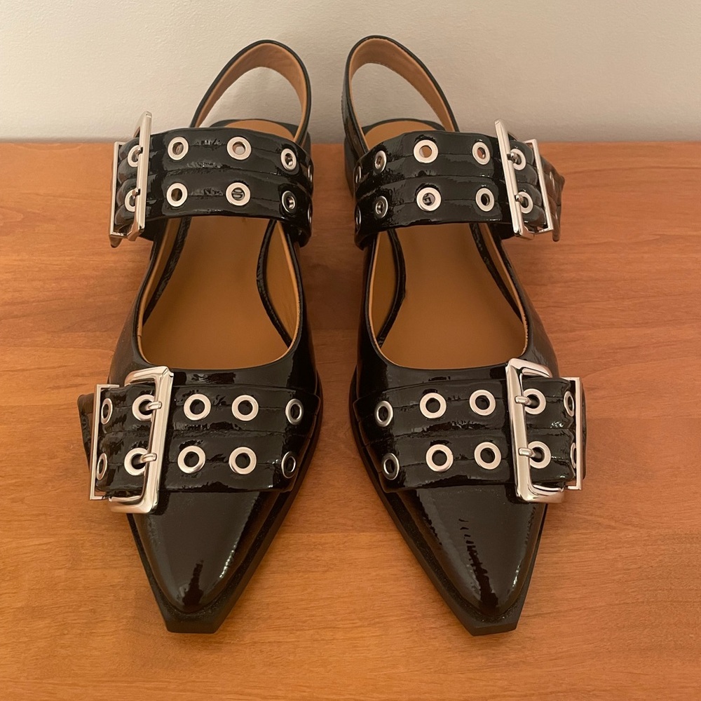 Ganni lookalike Buckle Dress Shoe
